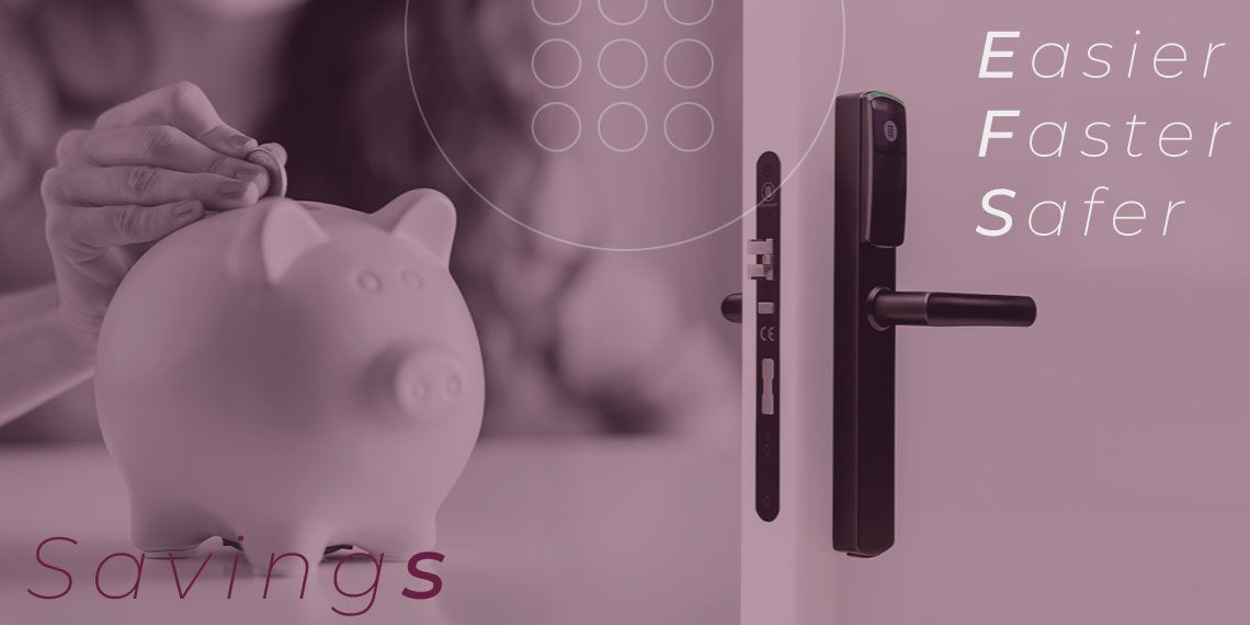 3 ventajas de las cerraduras electrónicas que hacen ahorrar dinero a hoteles, oficinas, centros y viviendas