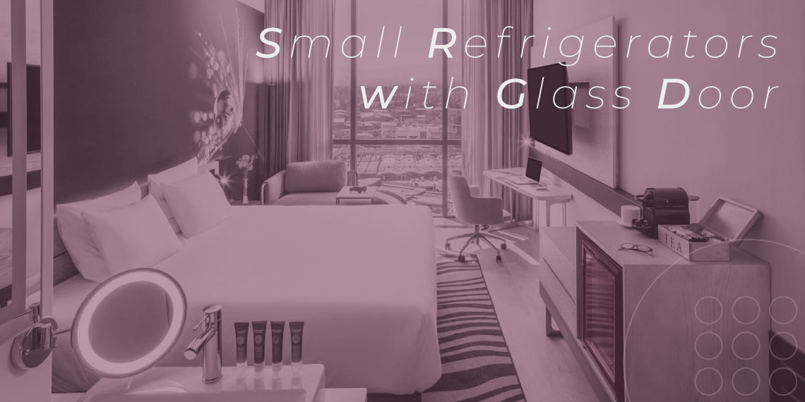 Las 2 mejores neveras pequeñas con puerta de cristal