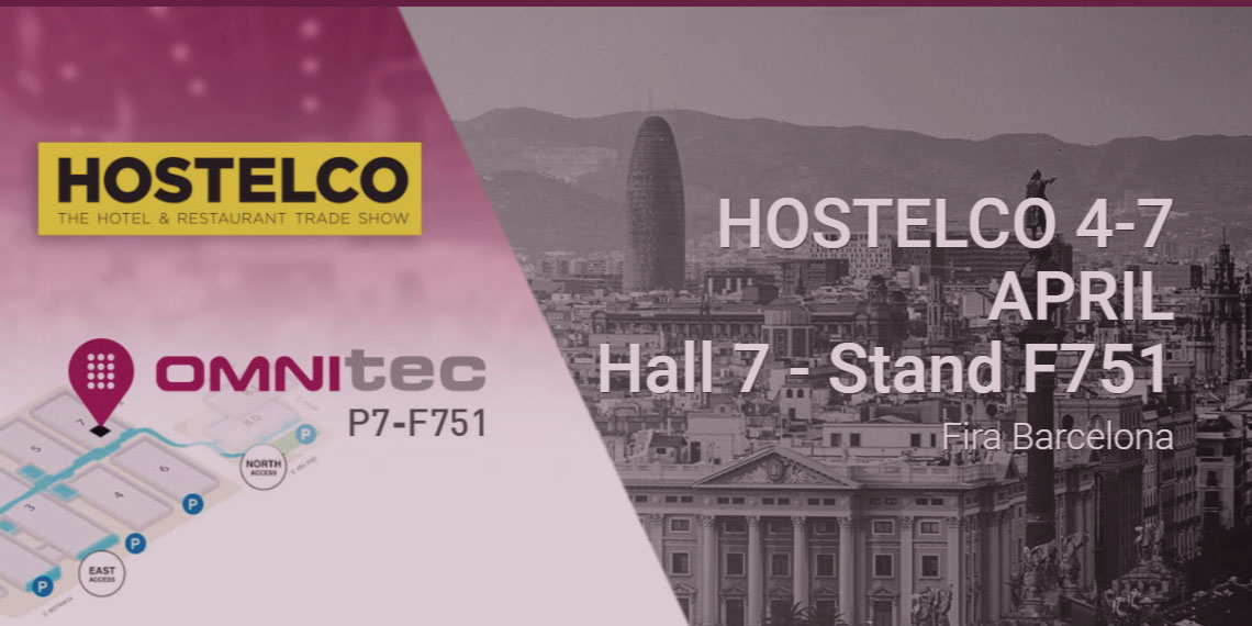 Omnitec regresa a HOSTELCO, el Salón Internacional de Restauración, Hotelería y Colectividades