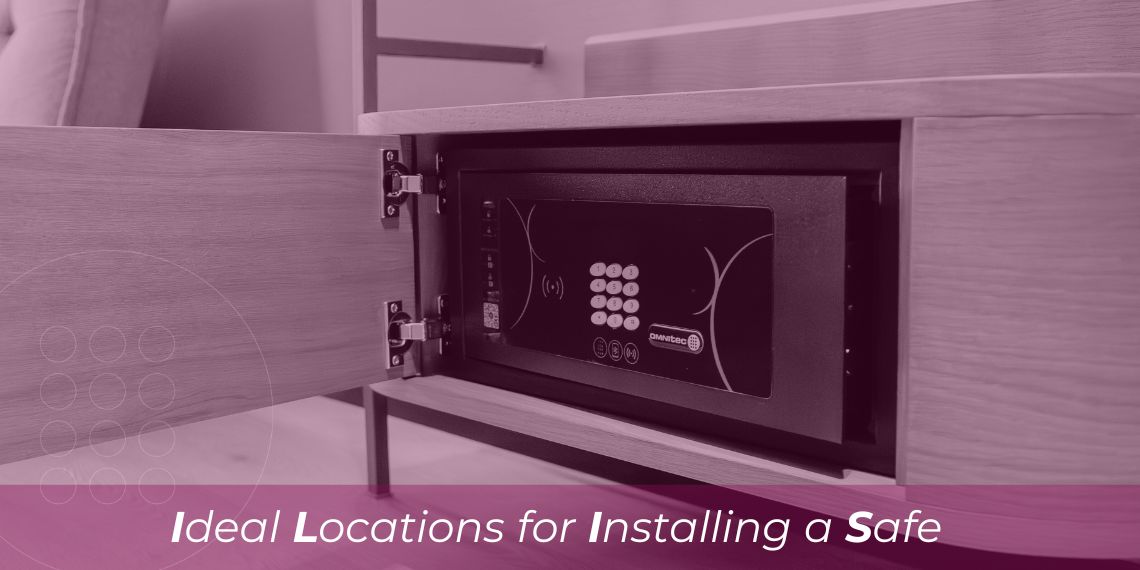 ¿Dónde colocar una caja fuerte en un hotel? Recomendaciones clave