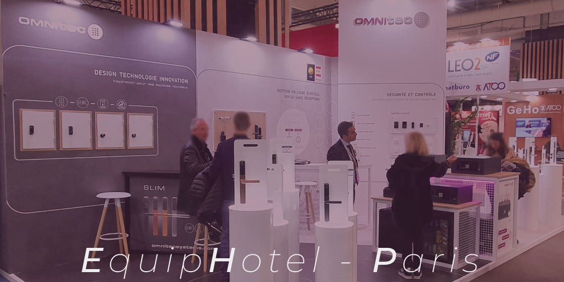 Omnitec regresa a EquipHotel París, la feria de referencia en Europa de tecnología hotelera