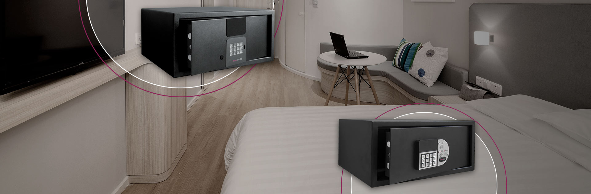 Cajas Fuertes - Seguridad en hotel y oficina