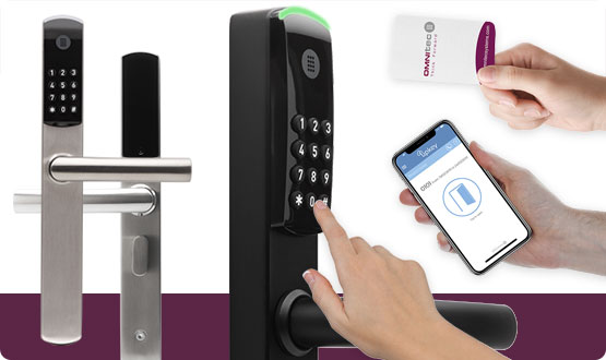 Cerradura Electrónica de Hotel con Teclado OS SLIM CODE